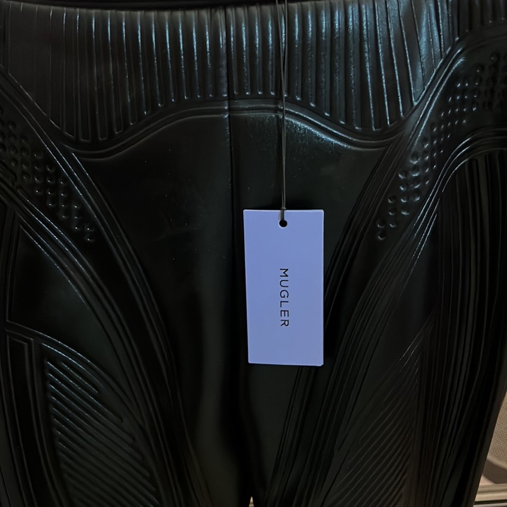 MUGLER Embossed Pants - Picture 2 of 3